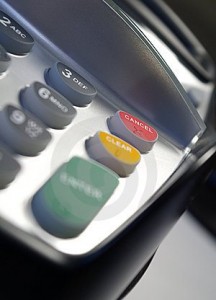 PDQ machine, contactless card payments